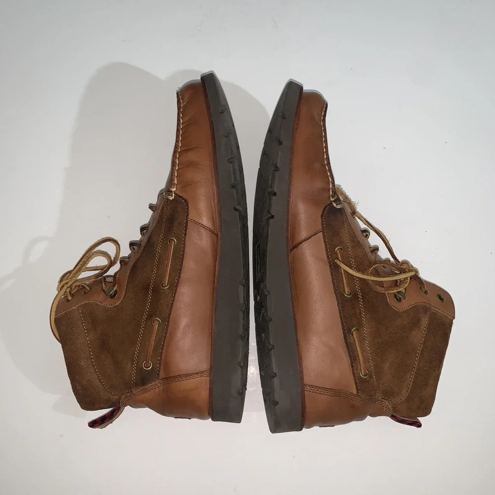 Polo Salisbury Boots Mens Size 13D Brown Leather Chukka Ankle Casual